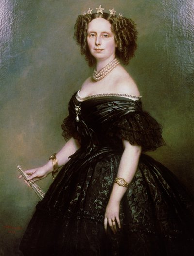 Portrait of Queen Sophie of the Netherlands by Franz Xaver Winterhalter
